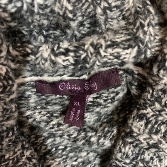 Olivia Sky Long Sleeve Turtleneck Sweater - Picture 3 of 9